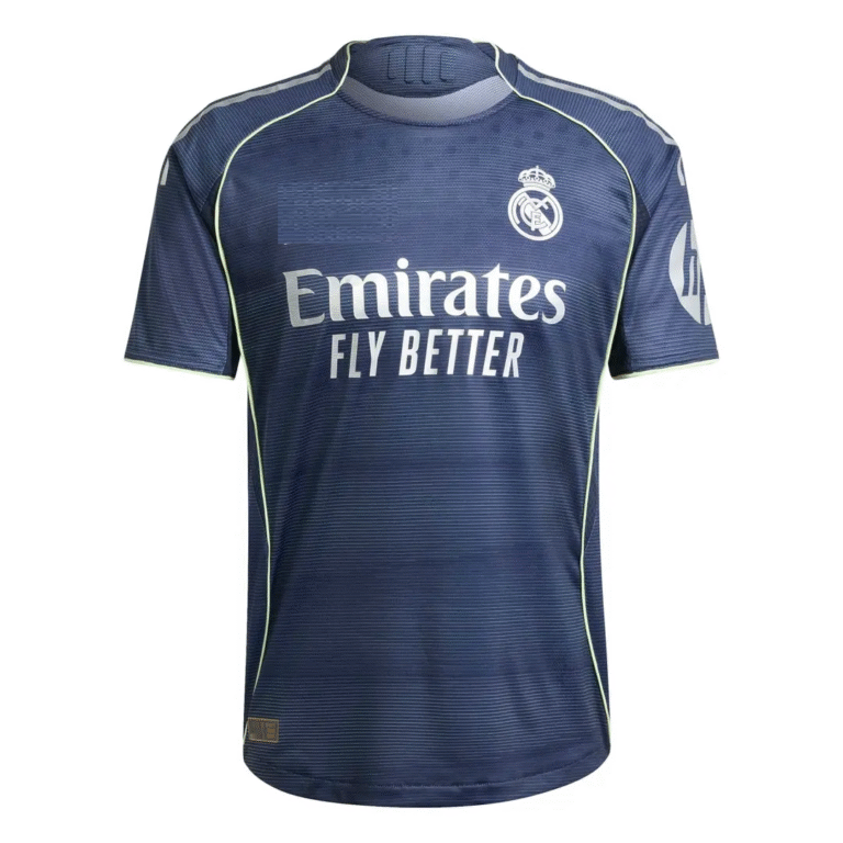 real madrid 2025 26 away game version jersey 100
