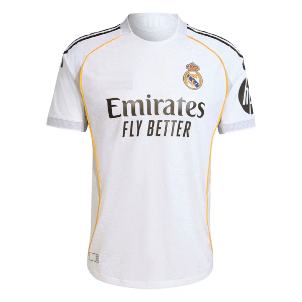 Real Madrid 2025-26 Home, Game Version Jersey