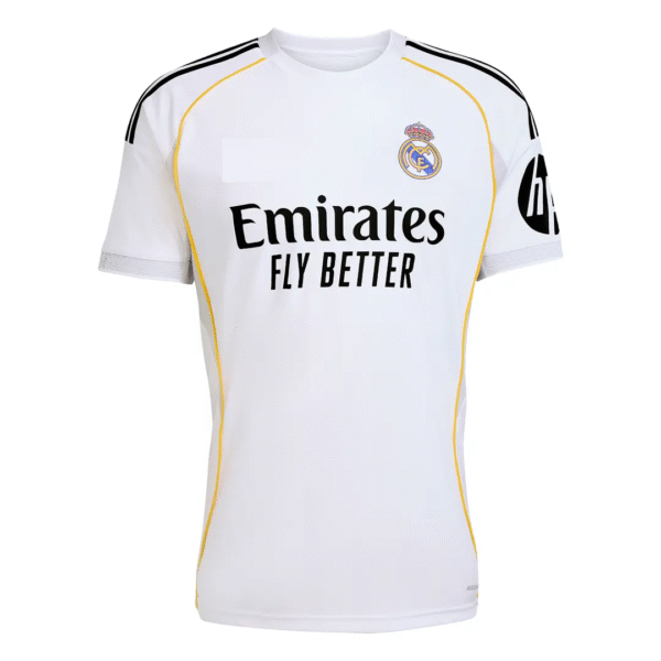 Real Madrid 2025-26 Home, Jersey