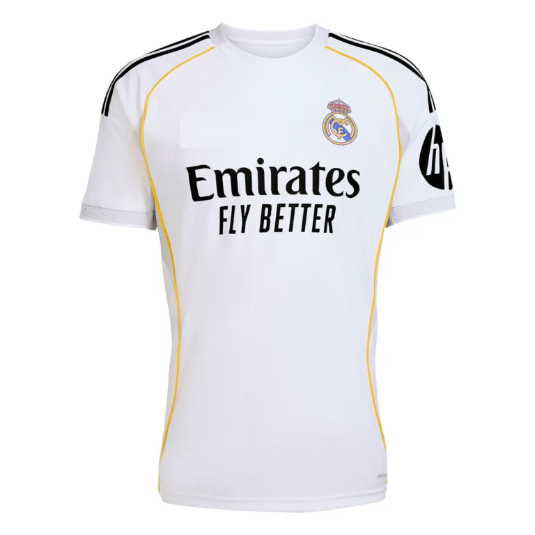real madrid 2025 26 home jersey 100