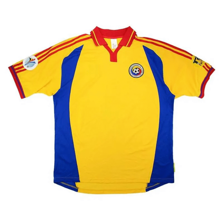 romania 2000 home. retro jersey 100