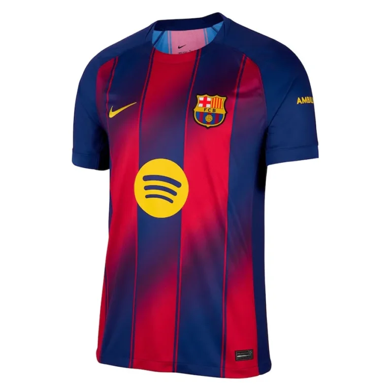 barcelona fc 2025 26 home jersey 100