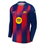 Barcelona FC 2025-26 Home, Long Sleeve Jersey