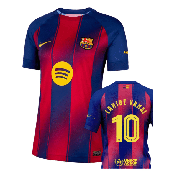 Barcelona FC 2025-26 Home, Yamal Women Jersey