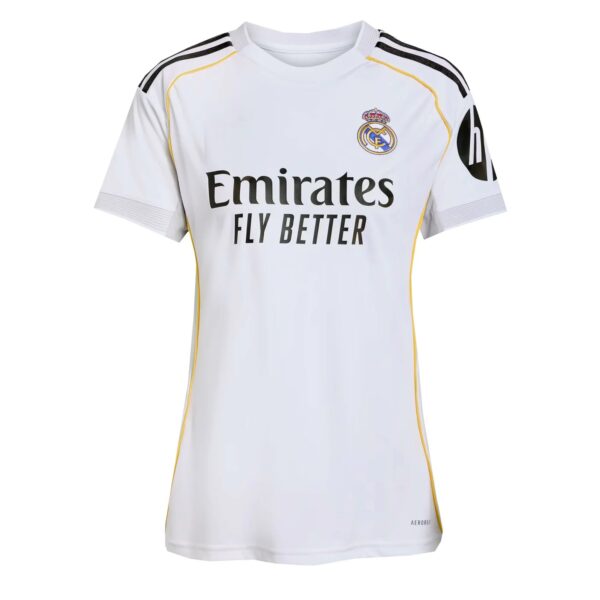 Real Madrid 2025-26 Home, Women Jersey